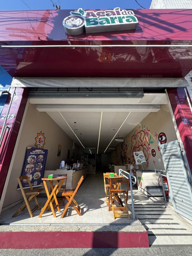 Açaí da Barra é opção no Tatuapé para quem ama açaí e lanches