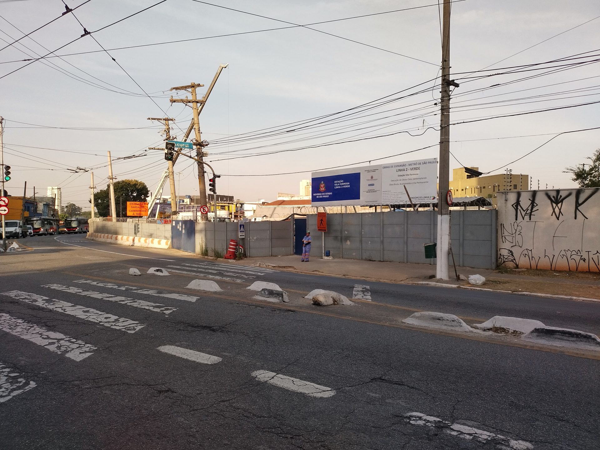 Estação Vila Formosa do Metrô já está 49% concluída