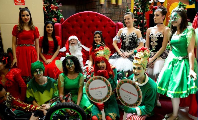 Complexo Tatuapé abre as portas da fábrica mágica do Papai Noel