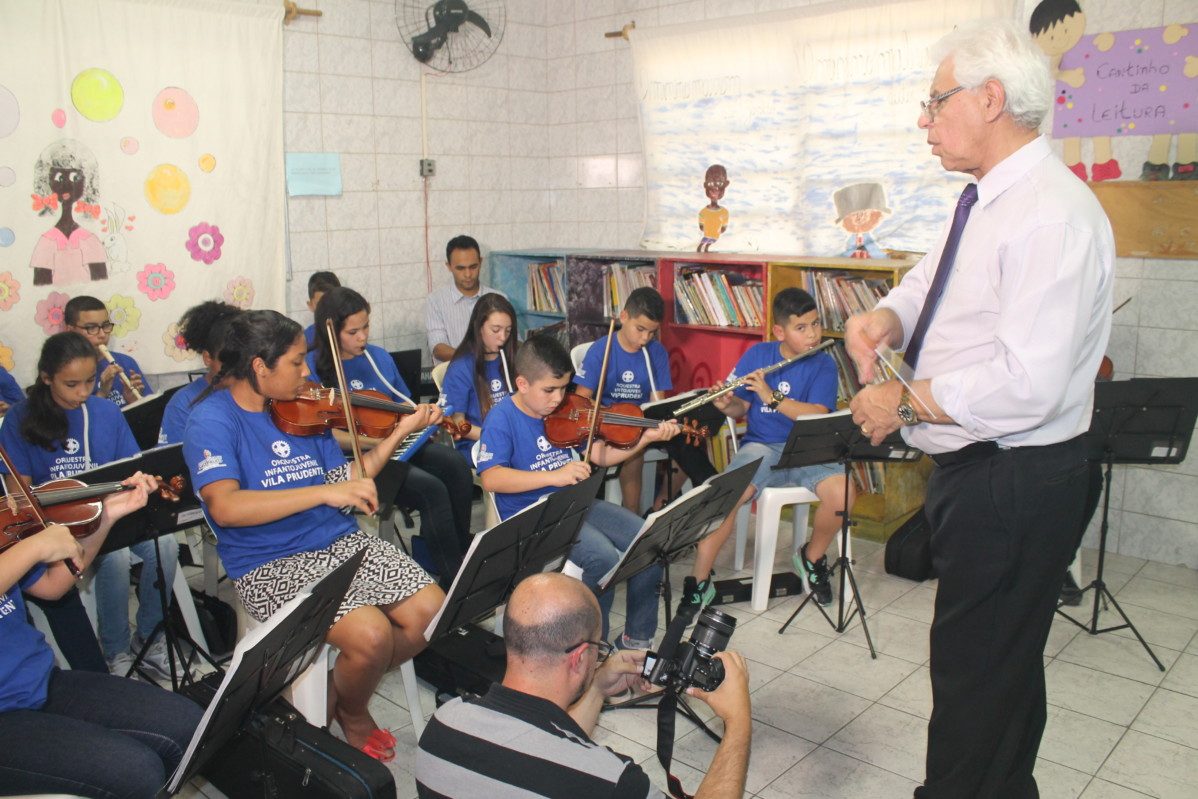 Shopping Anália Franco traz apresentação da Orquestra Infanto-juvenil da Vila Prudente, regida pelo Maestro Lázaro de Oliveira