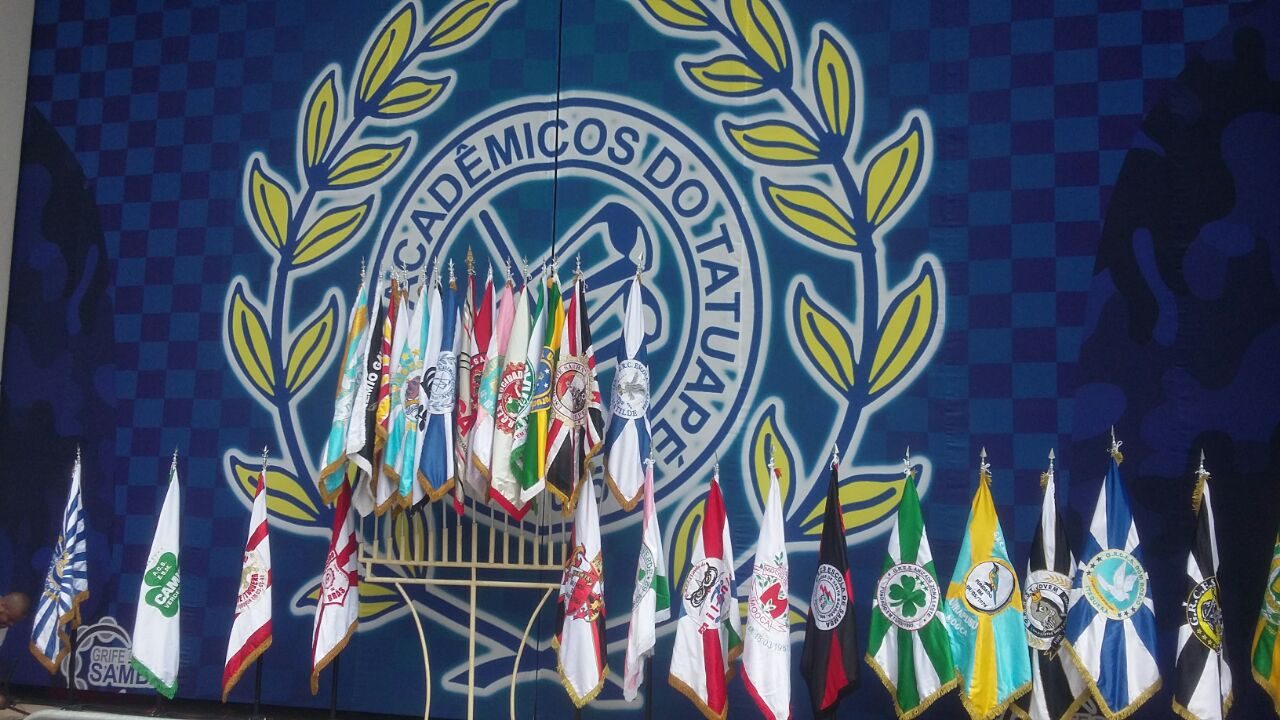 Acadêmicos do Tatuapé na festa de lançamento do CD Carnaval 2018