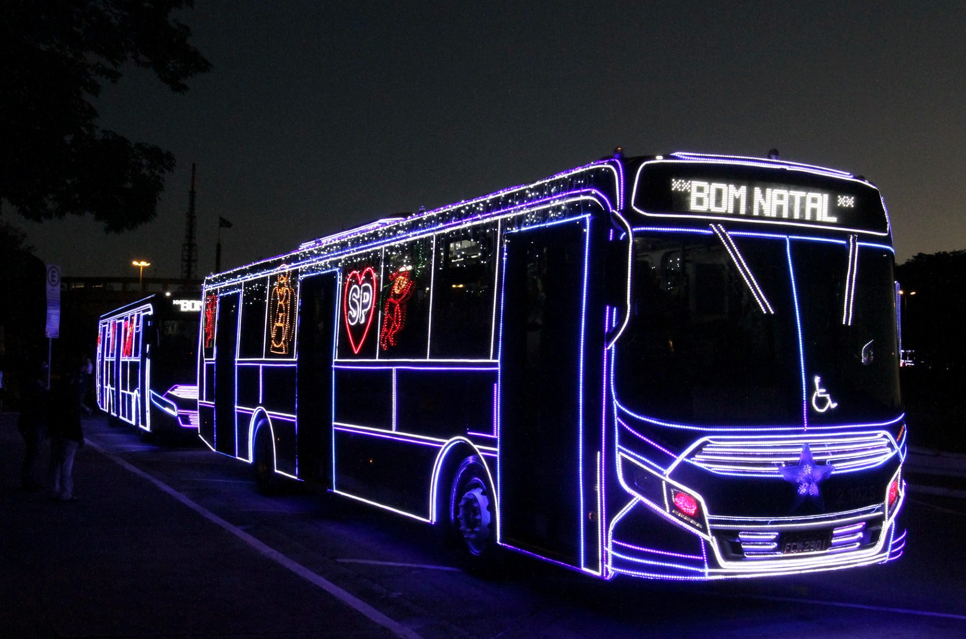 São Paulo e o Bairro Tatuapé terá frota de ônibus iluminados!!