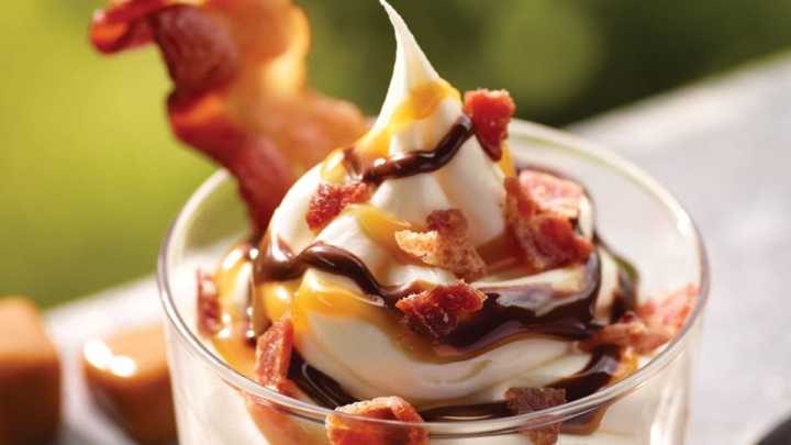 Burger King lança sundae com pedaços de bacon!!!