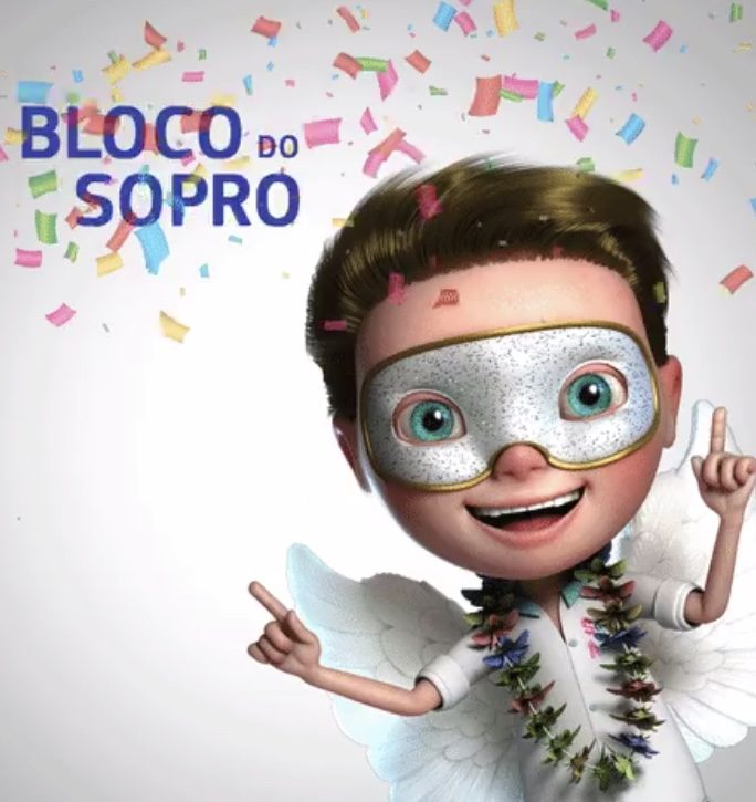 Bloco do Sopro leva crianças e suas famílias para folia, com marchinhas, barracas e foodtrucks