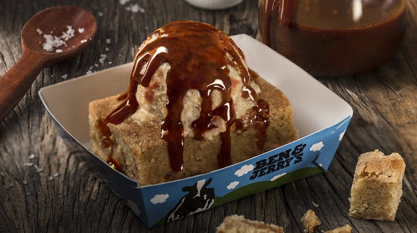 Delícia à vista! Ben & Jerry's lança sorvete com brownie, caramelo e flor de sal