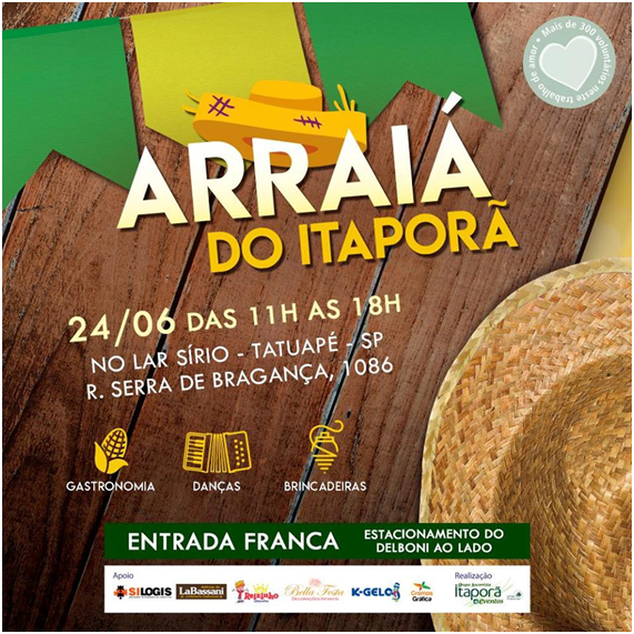 Feira da Fraternidade do Grupo socorrista Itaporã
