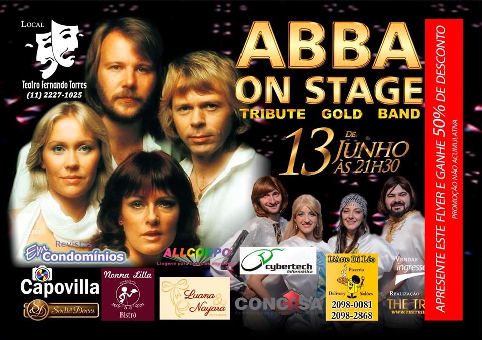 ABBA ON STAGE – Tribute Gold Band