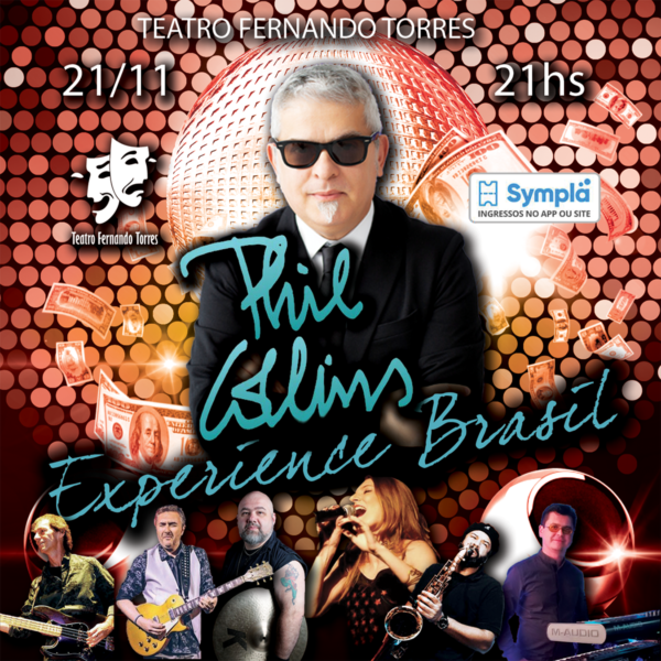 TRIBUTO PHIL COLLINS EXPERIENCE BRASIL- TEATRO FERNANDO TORRES