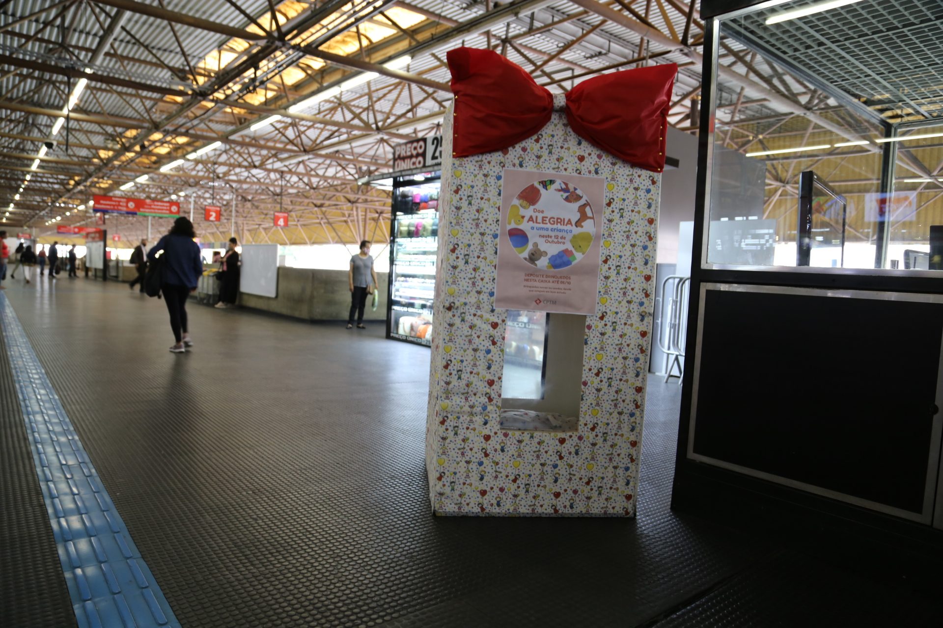 CPTM realiza campanha de doação para o dia das crianças