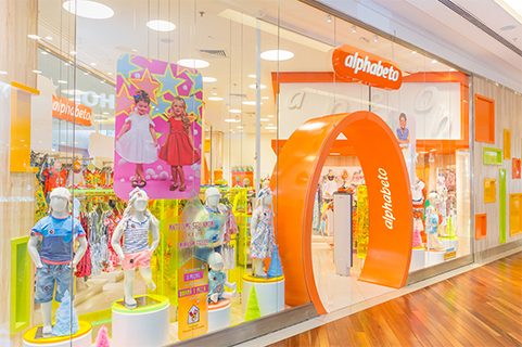 Loja Alphabeto está chegando no Shopping Anália Franco