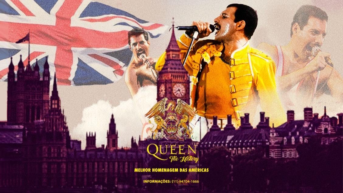 Show Queen The History - Teatro Eva Wilma