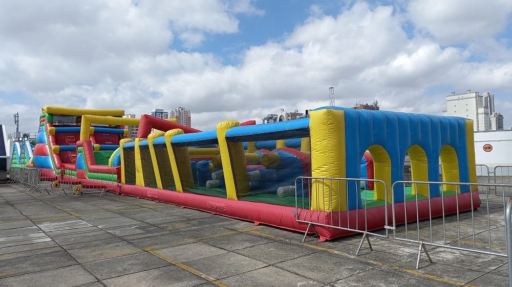 Shopping Metrô Tatuapé recebe o maior parque de infláveis do Brasil