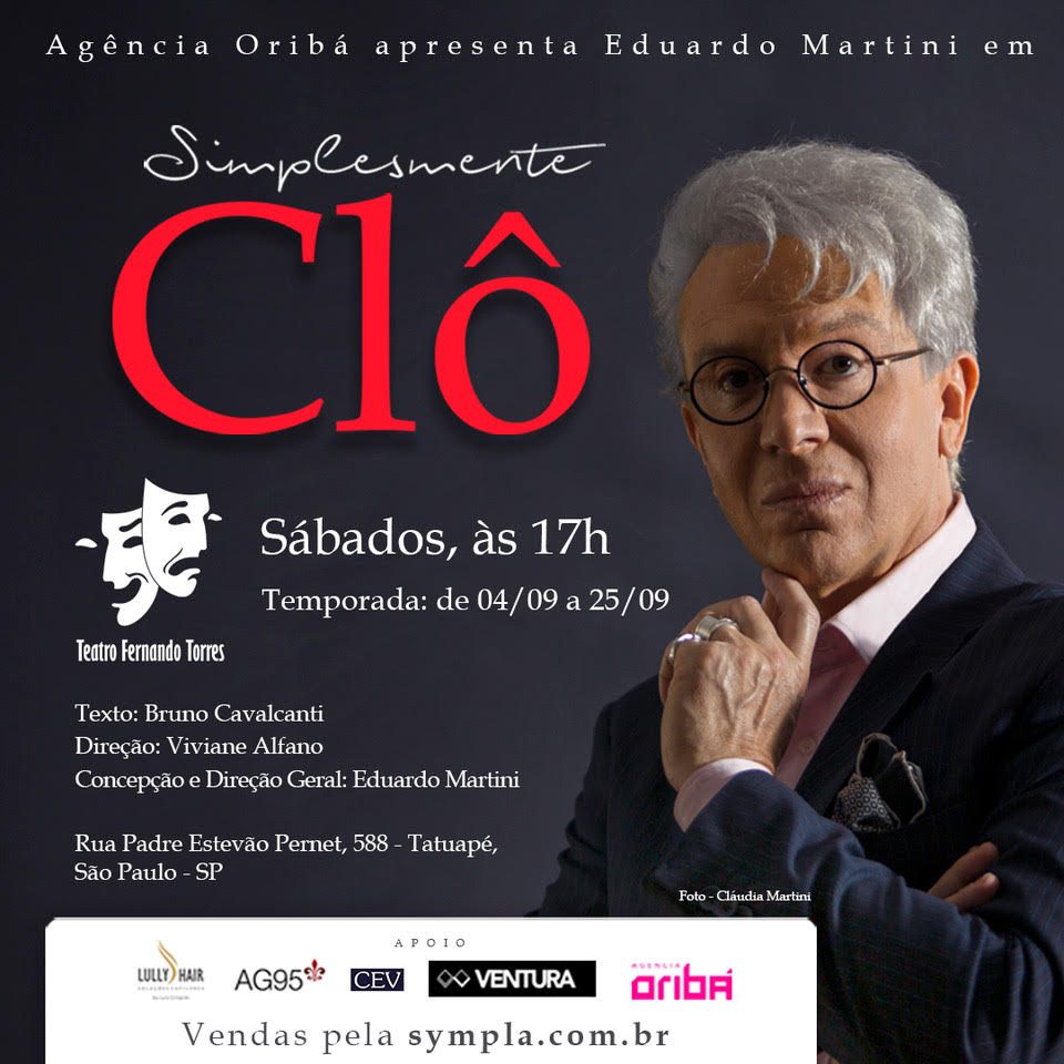 Simplesmente Clô no Teatro Fernando Torres