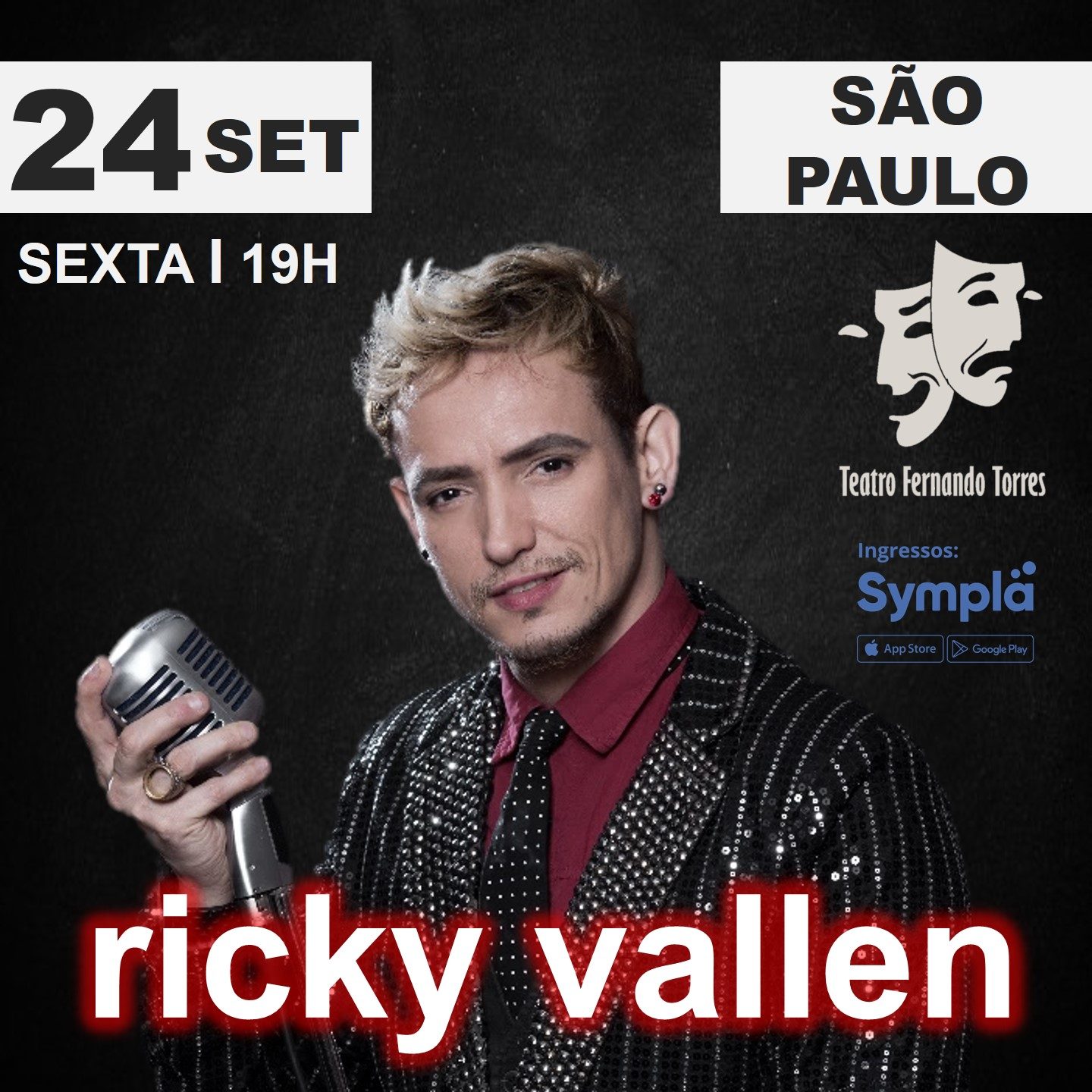 Ricky Vallen - A voz Mutante no Teatro Fernando Torres