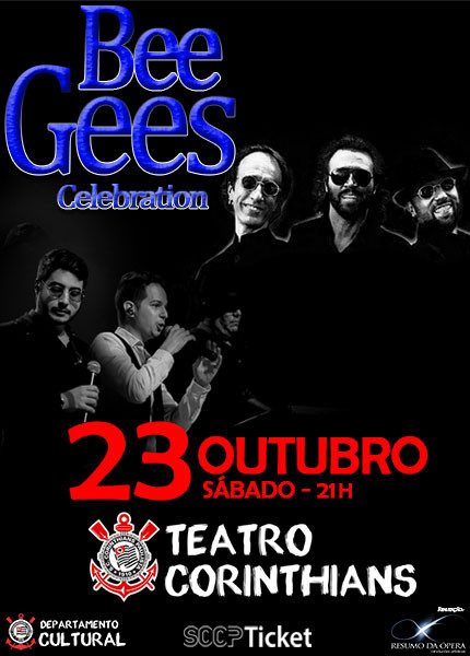 Show Bee Gees Celebration no Teatro Corinthians