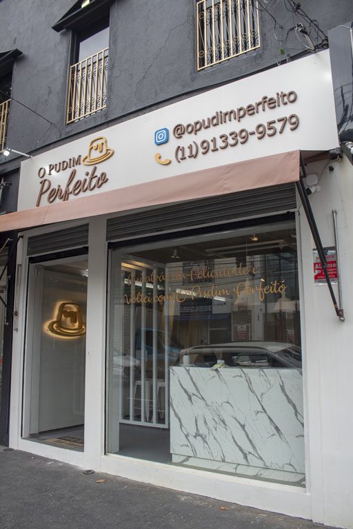 O Pudim Perfeito inaugura loja no Tatuapé