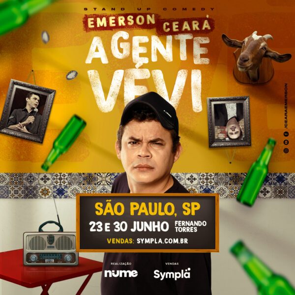 Emerson Ceará no Teatro Fernando Torrres