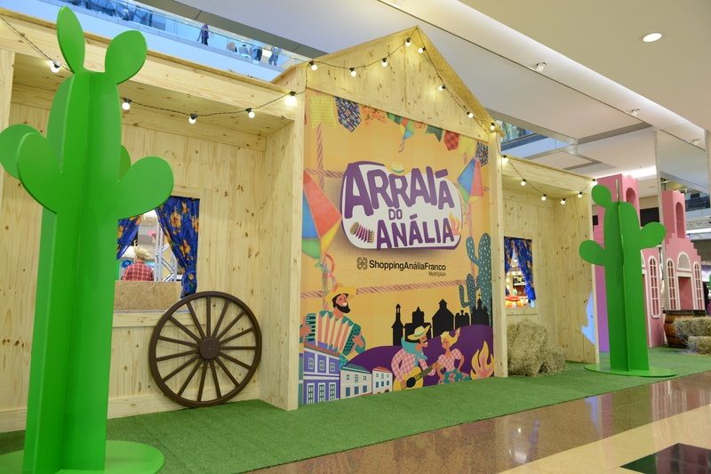 O Arraiá do Shopping Anália Franco está de volta!