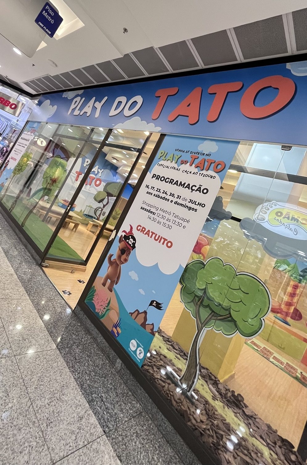 Férias no Play do Tato no Complexo Tatuapé