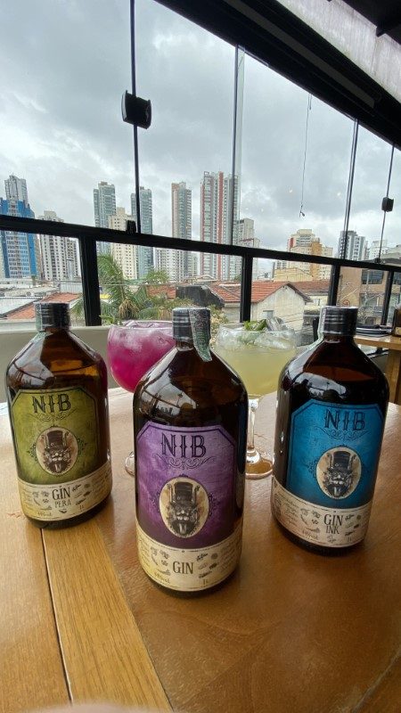 NIB GIN - ELEITO ENTRE OS 10 MELHORES GINS DO BRASIL