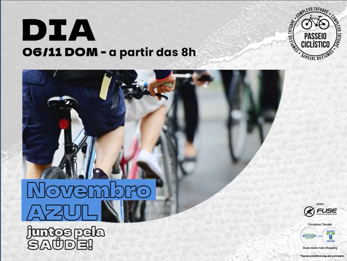 PASSEIO CICLÍSTICO COMPLEXO TATUAPÉ