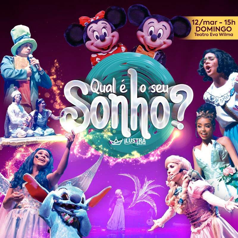 Qual é o Seu Sonho? Teatro Musical Ao Vivo