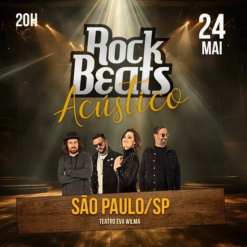 Rock Beats Acústico no Teatro Eva Wilma