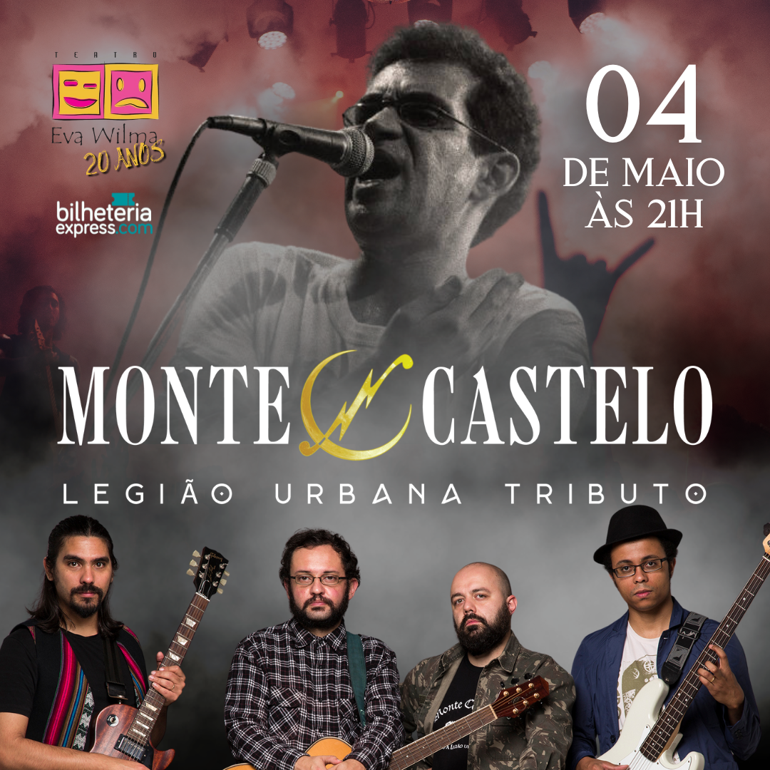 Monte Castelo - Legião Urbana Cover no Teatro Eva Wilma