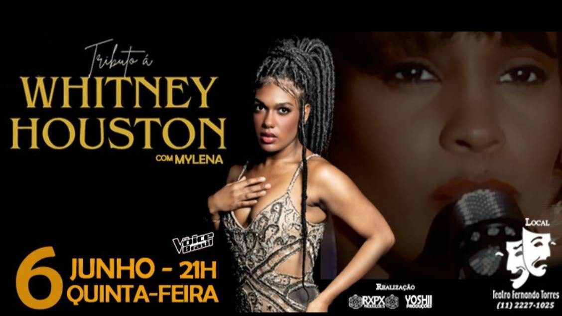 Tributo á WHITNEY HOUSTON - Com Mylena