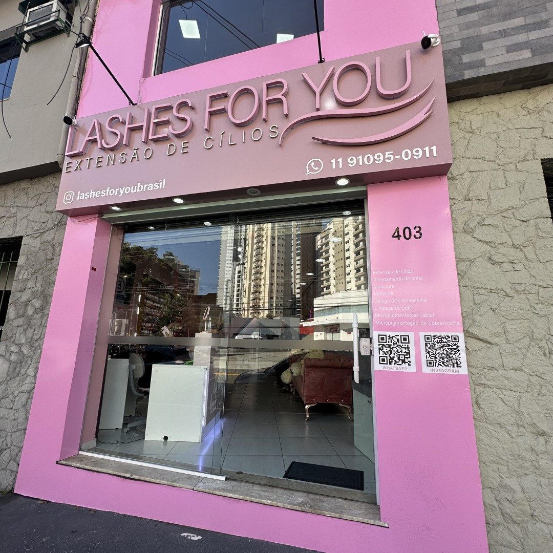 Lashes For You chega ao Tatuapé com estúdio premium de beleza e bem-estar