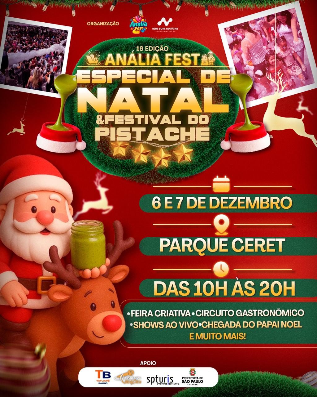 O Natal mais gostoso, divertido e surpreendente da zona leste está chegando!