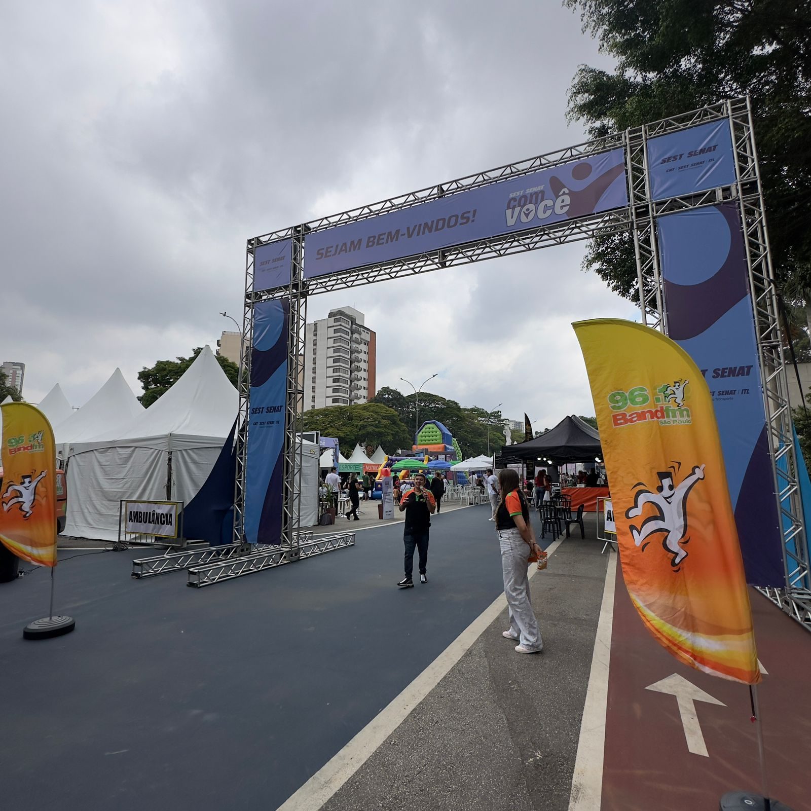 Parque CERET recebe ação social do SEST SENAT e reúne comunidade no Tatuapé