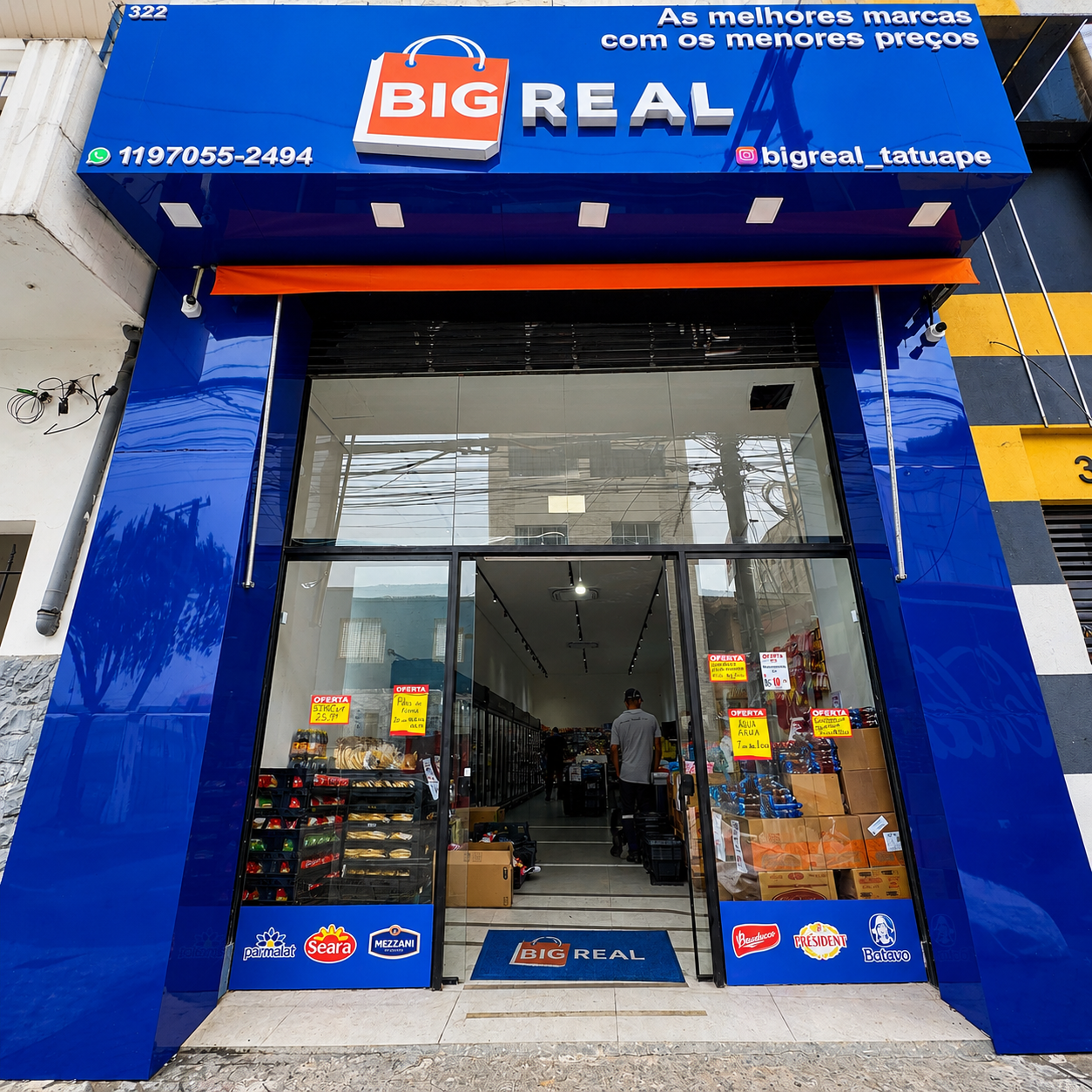 Big Real inaugura nova unidade no Tatuapé com festa, personagens e muitas ofertas para os moradores