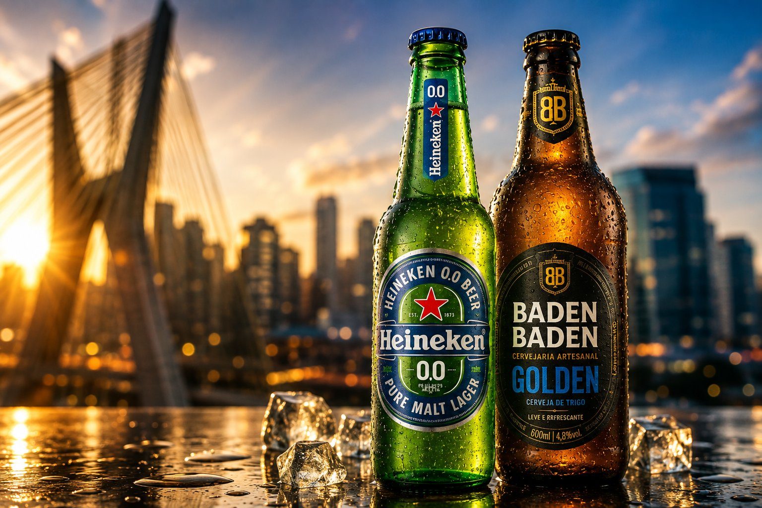 Heineken 0.0 e Baden Baden são eleitas as melhores de suas categorias pelos paulistanos