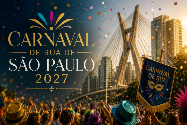 Carnaval de Rua de São Paulo 2027 antecipa inscrições dos blocos a partir de 1º de setembro